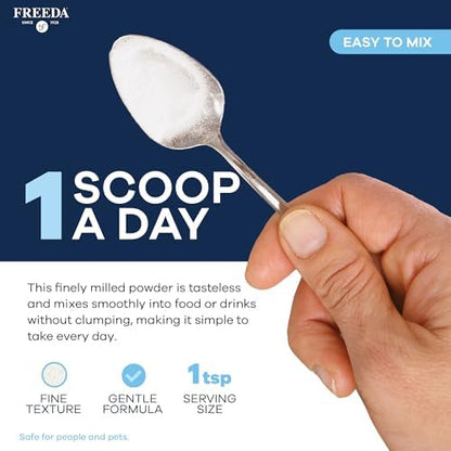 Freeda Calcium Phosphate Powder Mineral Supplement - 32 oz