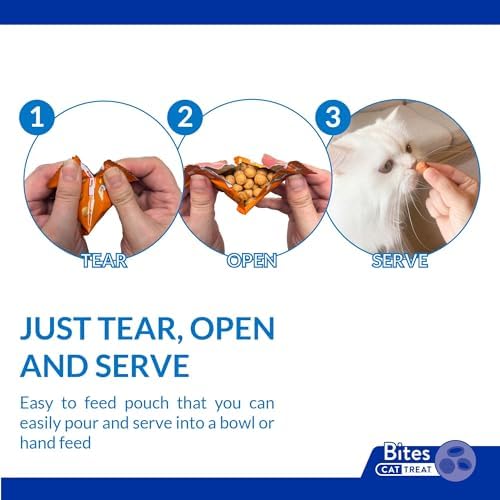 INABA Churu Tidbits Chewy Cat Treats, Tuna, 8ct