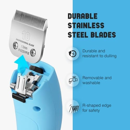 Professional Dog Clippers for Grooming Thick Curly Matted Coats