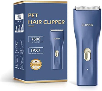 Dog Cat Home Hair Waterproof Clipper Portable Pet Shaver