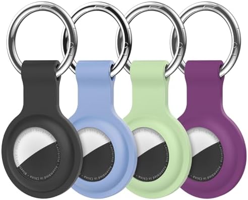 Compatible for AirTag Holder Keychain for Apple Air Tag 1st&2nd Generation
