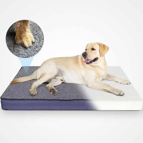 MARUNDA Outdoor Pet Heating Pad for Dogs & Cats - 100% Waterproof Outdoor Heated Cat Bed with Double Built-in AutoThermostat - Heated Pet Bed for Outside Animals (19.6 X 16 Inch, Unheat)