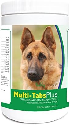 Healthy Breeds German Shepherd Multi-Tabs Plus Chewable Tablets 365 Count