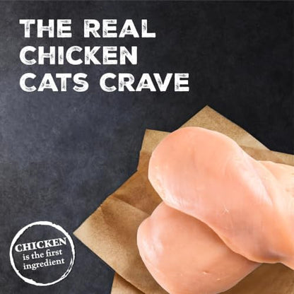 Blue Buffalo Wilderness Tasty Chicken Crunchy Cat Treats, Grain-Free Cat Treats, Real Chicken, Natural Ingredients, Enhanced with Vitamins, Minerals & Other Nutrients, Great for Training, Tub 12 oz.