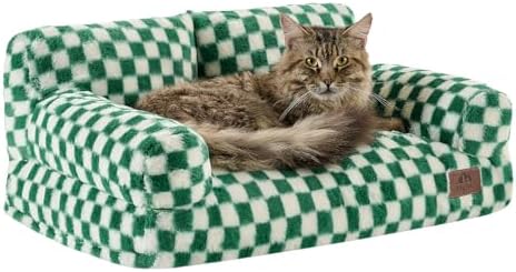 Hollypet Small Dog Large Cat Bed Puppy Couch Beds for Pets up to 25 lbs