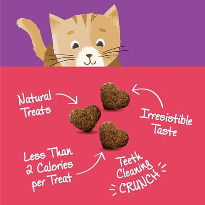 Wellness Kittles Crunchy Natural Grain Free Cat Treats, Salmon & Cranberries Recipe, All Life Stages, 2-Ounce Bag (Pack of 2)