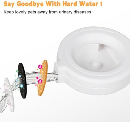 RIZZARI 5L Filtered Cat Water Dispenser: Fresh Water for Indoor Cats
