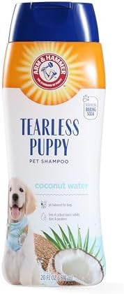 Arm & Hammer Tearless Puppy Shampoo, Coconut Water Scent, 20 Fl Oz, 2-Pack