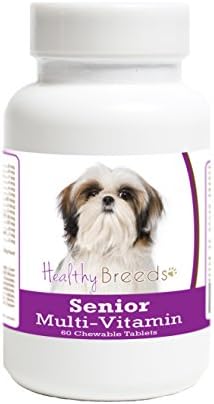 Healthy Breeds Shih Tzu Senior Dog Multivitamin Tablets 60 Count