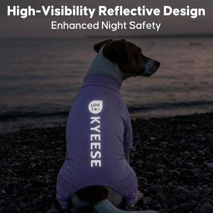 KYEESE UPF50+ Dog Sun Shirt for Small Dogs Cooling Onesie for UV Protection