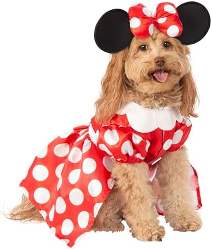 Rubies at Party City Disney: Minnie Mouse Pet Costume for for Dogs or Cats, XL