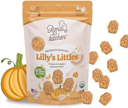 Lilly's Littles Soft Dog Treats, Chicken & Pumpkin