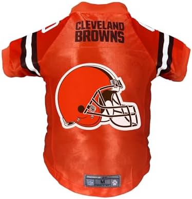 Littlearth NFL Cleveland Browns Premium Pet Jersey, Team Color, X-Large