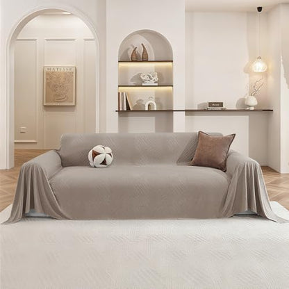 Pet Couch Cover for Dogs, Armchair Covers, Washable, Khaki