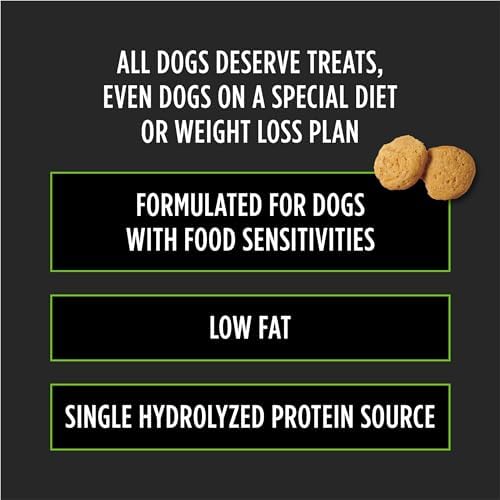 Pro Plan Veterinary Diets Purina Gentle Snackers Hydrolyzed Plus Low Fat Dog Treats - 8 oz. Pouch (Pack of 2)