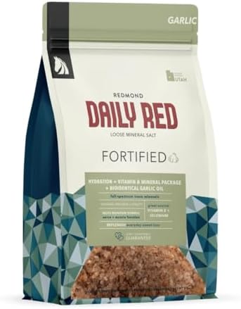 Daily Red Fortified w/Garlic - Horse Vitamin & Mineral Supplement 5 lb Pouch