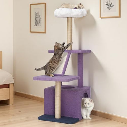 YITAHOME 48.4 Inch Flower Cat Tree