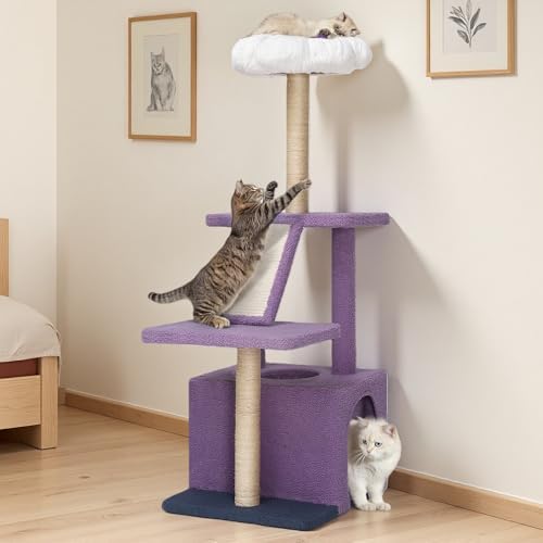 YITAHOME 48.4 Inch Flower Cat Tree