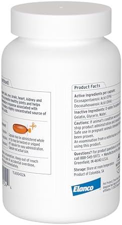 Pet Protect Omega-3 Supplement for Medium & Large Dogs, 60ct