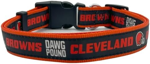 New & Improved Pets First NFL Licensed PET Collar- Heavy-Duty, Strong, and Durable New Dog Collar. Available in 32 Football Teams and 4 Sizes