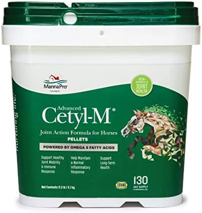 Manna Pro Cetyl-M Horse Joint Supplement with Omega-5, 11.2 lb