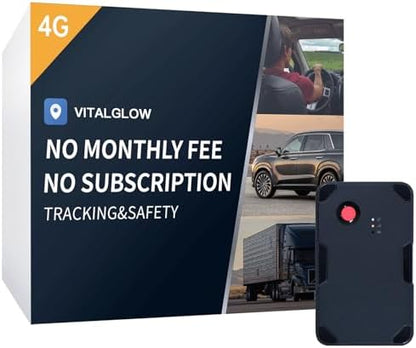 GPS Tracker for Vehicles, No Monthly Fee, No Subscription