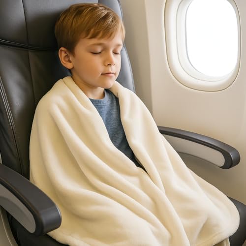Continental Bedding - Super Soft Flannel Fleece Throw Blanket, Lightweight 320GSM, Great for Sofas, Couches, Beds, Camping, and Travel, The Whole Room Feels Soft and Cozy