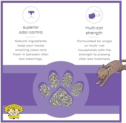 Dr. Elsey's Clean Tracks Clumping Clay Cat Litter 18 lb. Bag