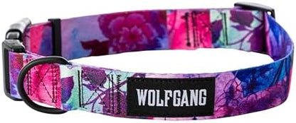 Wolfgang Wide Venture Dog Collar Daydream Print Medium