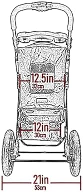 Pet Gear No-Zip Jogger Pet Stroller for Cats/Dogs, Zipperless Entry, Airless Tires, Easy One-Hand Fold, Cup Holder + Storage Basket, Hunter