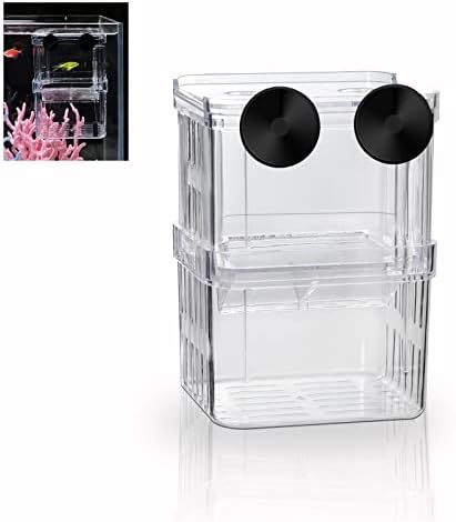 Boxtech Breeding Box for Fish Tank, Aquarium Hatchery Incubator Breeder Box