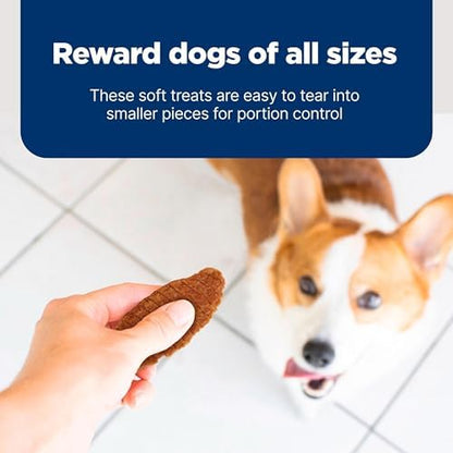 Blue Buffalo Nudges Jerky Bites Dog Treats, Made in the USA with Natural Ingredients, Bite-Sized Pieces, Chicken, 16-oz Bag, (Pack of 4)