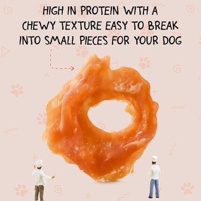 Annika Chicken Ring Jerky Dog Treats Natural Chews