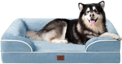 EHEYCIGA Orthopedic XXL Dog Bed, Waterproof Washable XL Big Pet Bed 48"