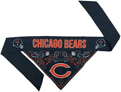 Littlearth NFL Reversible Pet Bandana - Officially Licensed Teams, Sizes XS to XL
