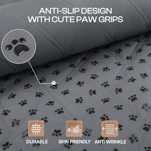 Luciphia Waterproof Couch Cover for Dogs, Non-Slip Pet Sofa Protector