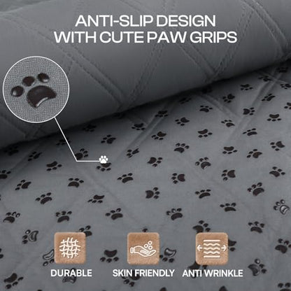 Luciphia Waterproof Couch Cover for Dogs, Non-Slip Pet Sofa Protector