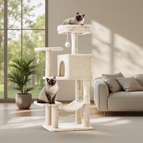 44 Inch Small Cat Tree Tower for Indoor Cats and Kittens