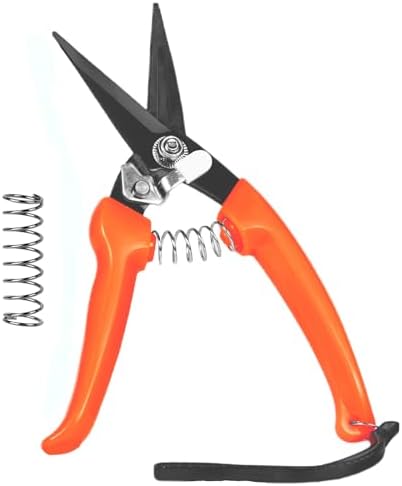 8" High Carbon Steel Goat Sheep Hoof Trimmer w/Sheath for Alpaca Lamb Pig