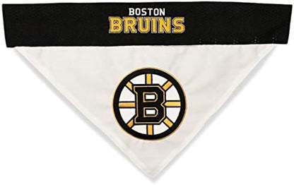 NHL Boston Bruins Bandana for Dogs & Cats, Large/X-Large. - Cute & Stylish Bandana! The Perfect Hockey Fan Scarf Bandana, Great for Birthdays Or Any Party!