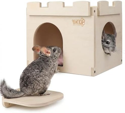 Castle Hanging Chinchilla House, Small Animal Hideout