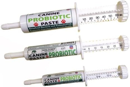 Dogzymes Canine Probiotic Paste Beneficial Bacteria-Enzyme 2.3 Billion CFU/gm Saccharomyces boulardii Organic Dried Honey Powder (60 Gram)