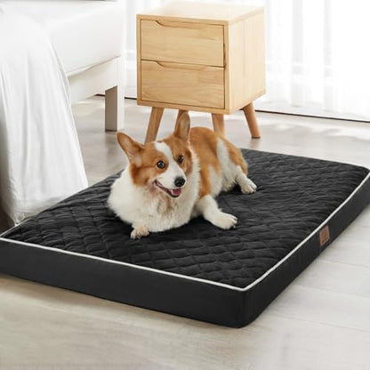 WNPETHOME Orthopedic Waterproof Large Sized Senior Dogs Bed for Comfy Sleep