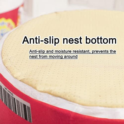 寵幸 Ramen Noodle Cat Bed, Soft Warm Washable for Cats Dogs