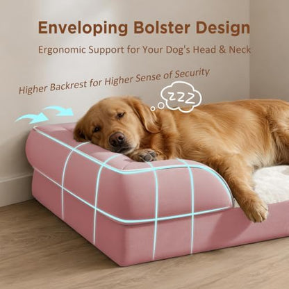 Comfort Expression Waterproof Orthopedic Dog Bed for Extra Large Dogs