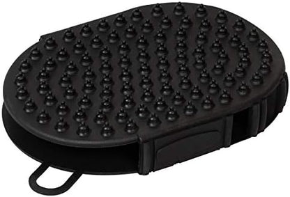 Weaver Livestock Wash Mitt, 2-Sided, Black