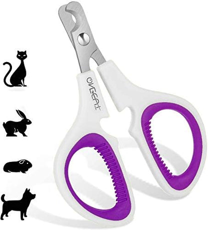 Pet Nail Clippers, Cat & Kitten Claw Nail Clipper Safe Sharp Trimmer