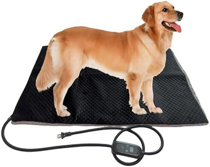 Dog Heating Pad Heated Cat Bed Puppy Heating Pad for Whelping New Born Pet
