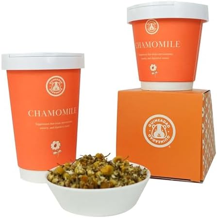 GuineaDad Organic Guinea Pig Treats – Chamomile Flavor Small Animal Snack | High-Fiber Guinea Pig Food for Digestion & Bonding | Natural Treats for Guinea Pigs (10 fl oz)