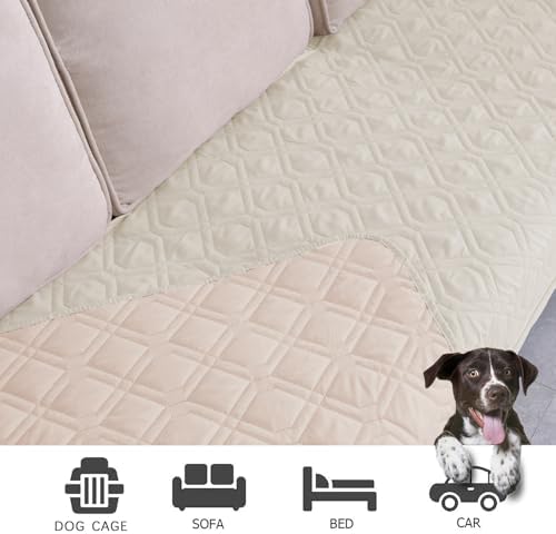 Ameritex Waterproof Dog Bed Cover Pet Blanket for Furniture Bed Couch Sofa Reversible